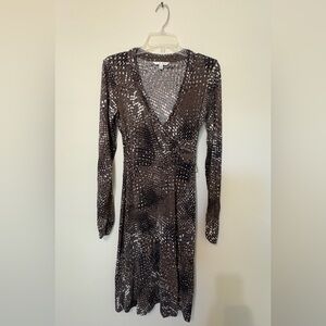 CAbi V-Neck Super Stretchy Pull-On Dress S/M